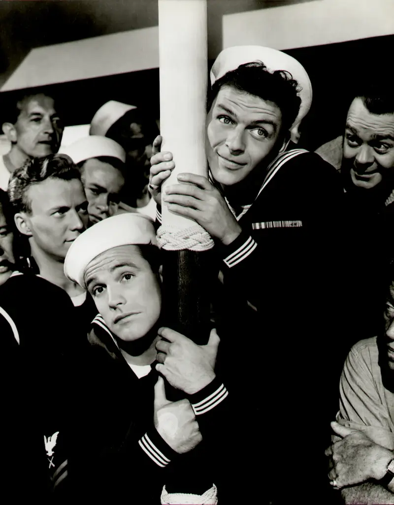 Frank Sinatra in a still from Anchors Aweigh (1945)