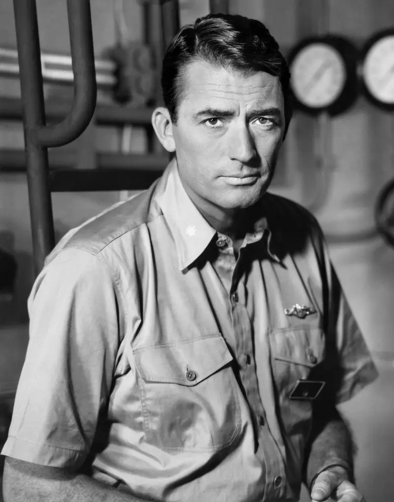 Gregory Peck in a still from On the Beach (1959)