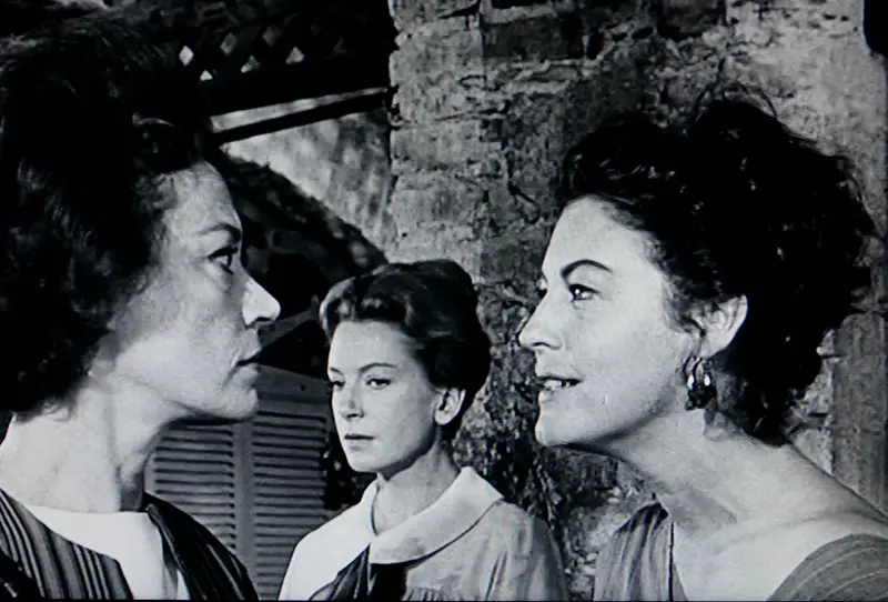 A scene from The Night of the Iguana (1964)
